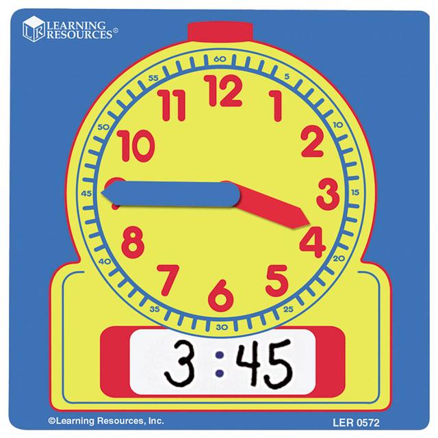 Learning Resources - Set of 10 Demonstration Clock