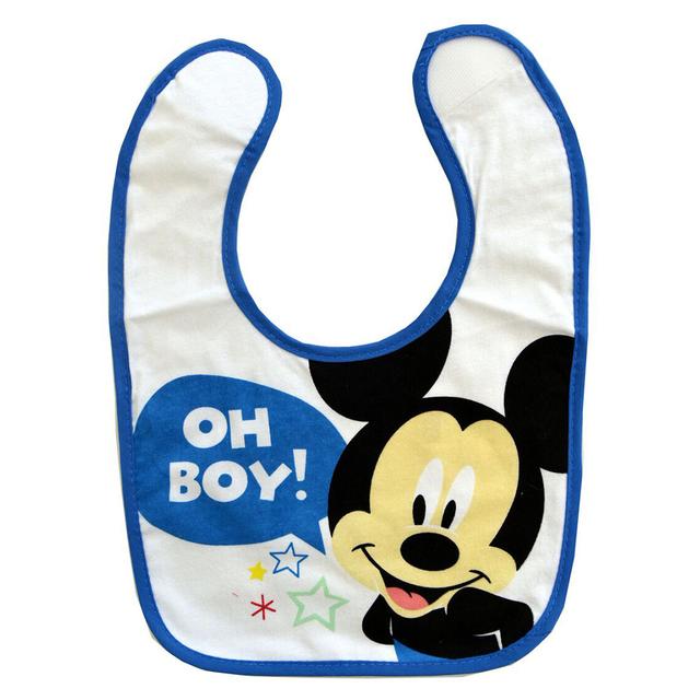 Disney - Mickey Cotton Bibs 2pcs - Blue