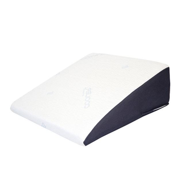 MOON - Cool Wedge Pillow W/ Cool Memory Foam For Acid Reflux, 60x60x30 cm