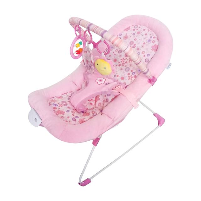 MOON - HOP-HOP Baby Bouncer With Vibration 0m+ - Pink