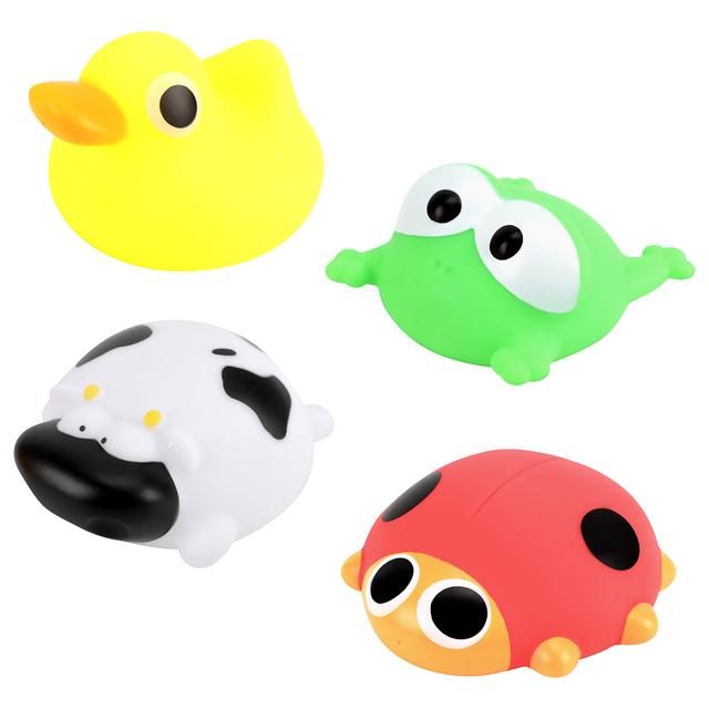 Moon - Farm Buddies Baby Bath Toys - 4 pcs