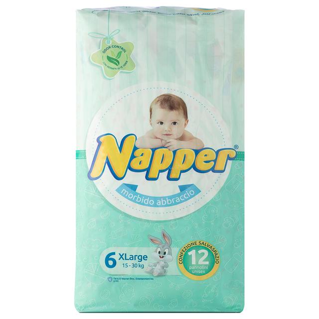 Napper - Diapers Soft Hug Parmon From 15-30kg 12pc