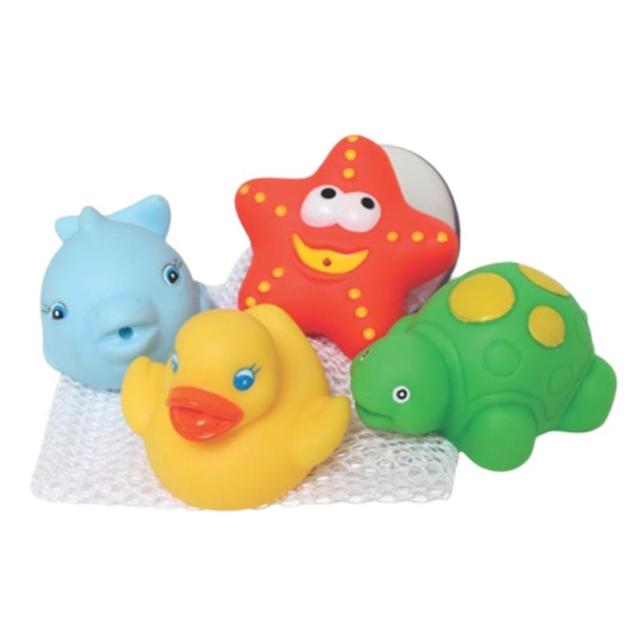 Playgro - Bath Squirtees and Storage Set