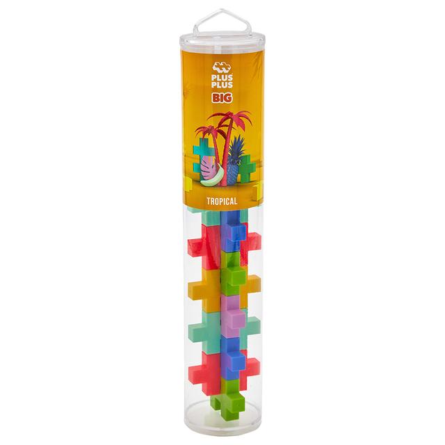 Plus Plus - Big Tropical Tube - 15pcs