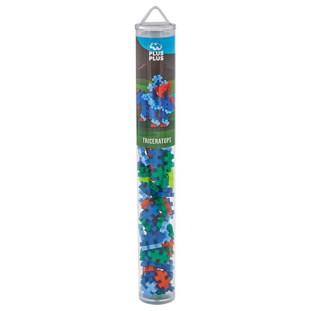 Plus Plus - Triceratops Tube - 100pcs