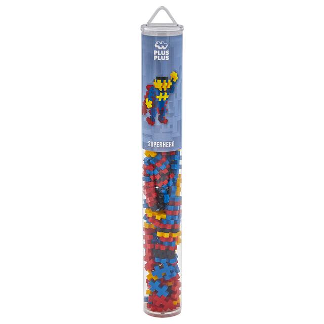 Plus Plus - Superhero Tube - 100pcs