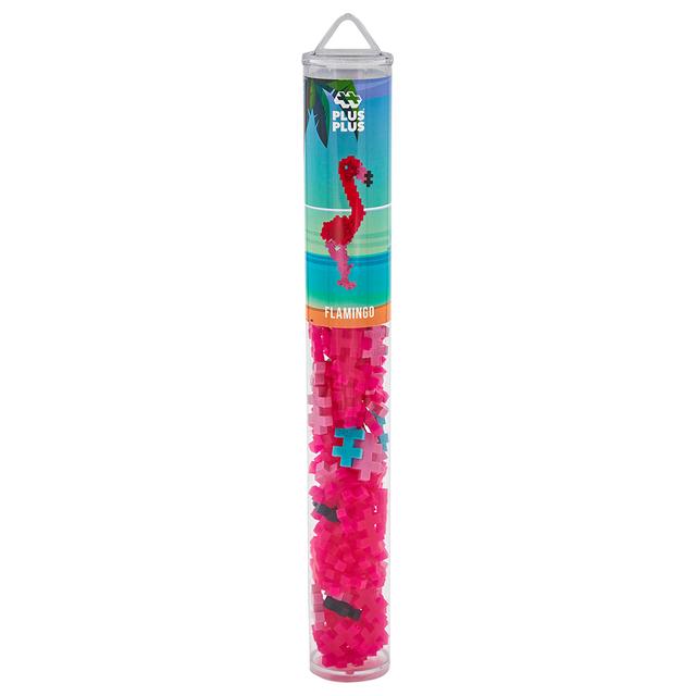 Plus Plus - Flamingo Tube - 100pcs