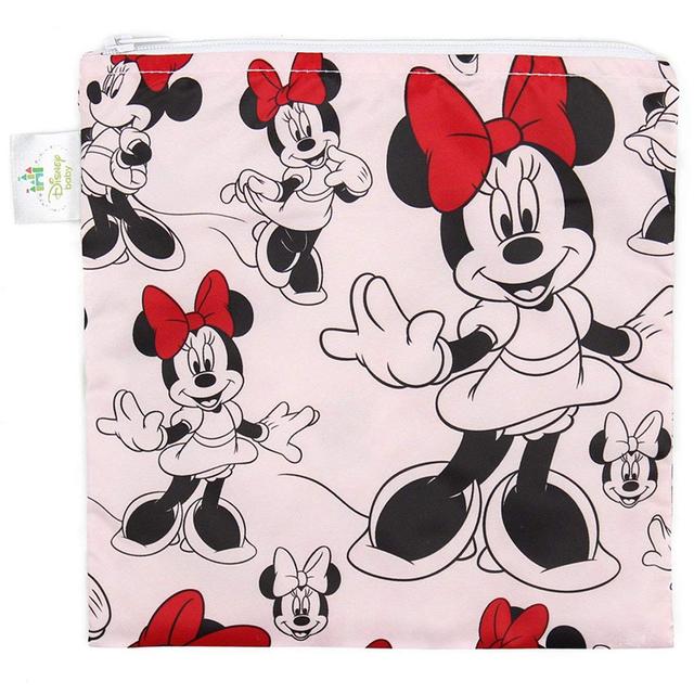 Bumkins - Minnie Mouse Single Reusable Snack Bags - Large