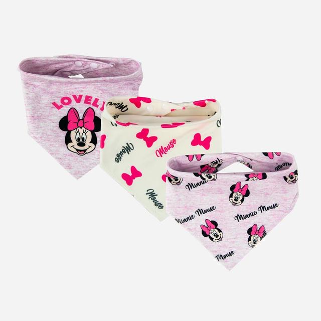 Disney - Minnie Mouse Bandana Baby Bibs Pack Of 3