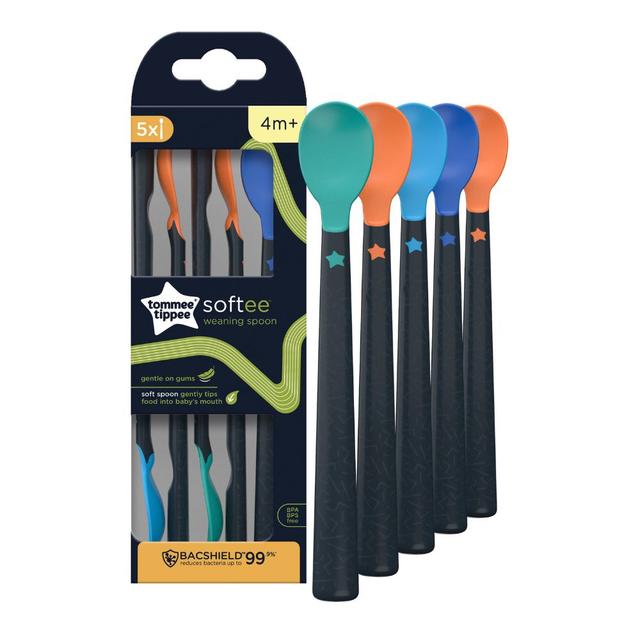 Tommee Tippee - Softee Weaning Spoon - Pack of 5