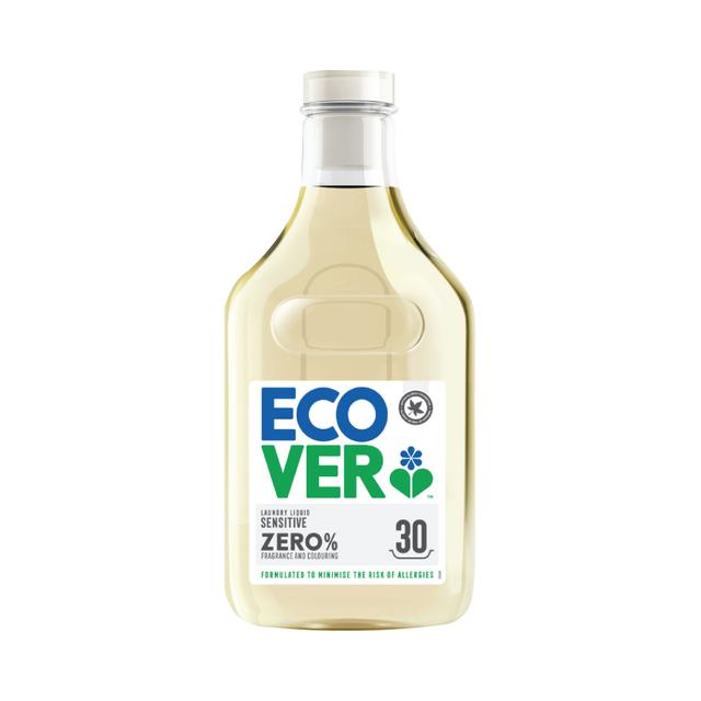 Ecover Laundry Liquid Zero Fragfrance and Coloring 1.5L