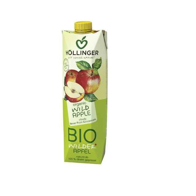 Hollinger Organic Wild Apple Juice 1L