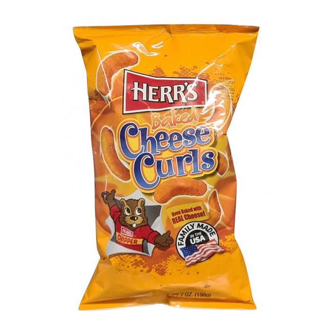 Herr's - Cheese Curl Chips 198g