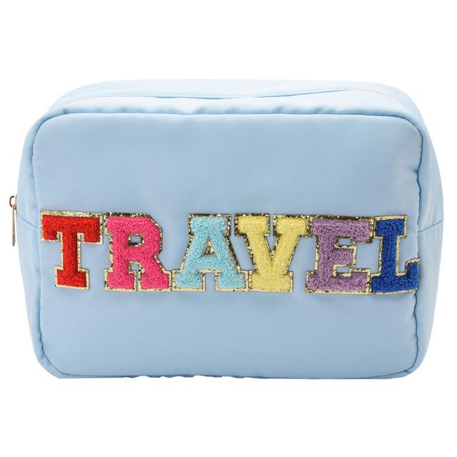 The Happy Tribe - Travel Large Pouch - Baby Blue 