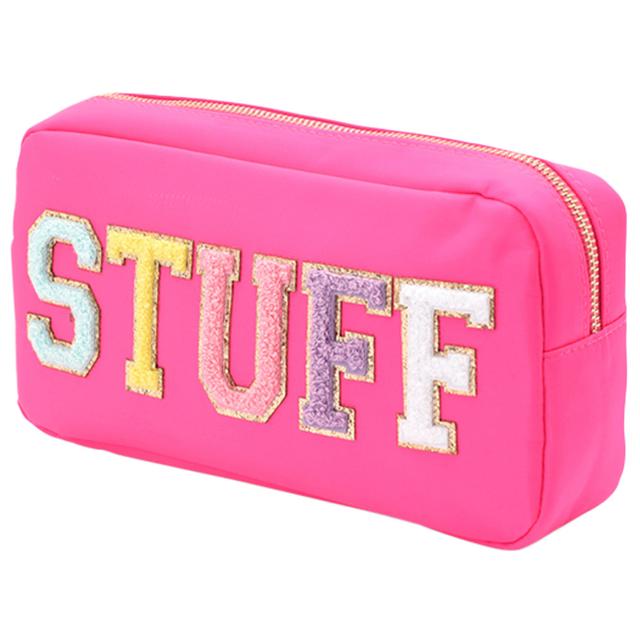 The Happy Tribe - Stuff Small Pouch - Neon Pink 