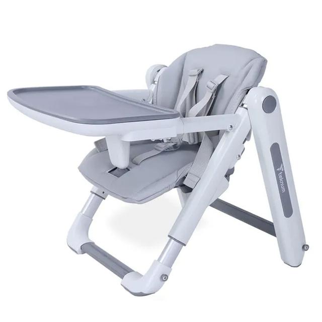 Teknum - 3-in-1 Kids Foldable Dining Booster Chair - Grey