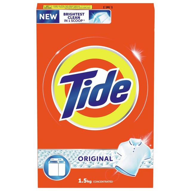 Tide Powder Laundry Detergent Original Scent 1.5kg