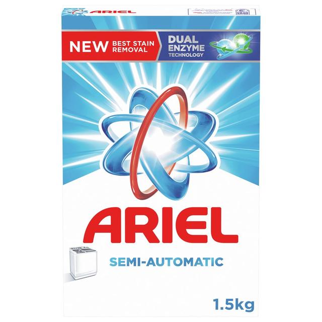 Ariel Powder Laundry Detergent, Original Scent, 1.5kg