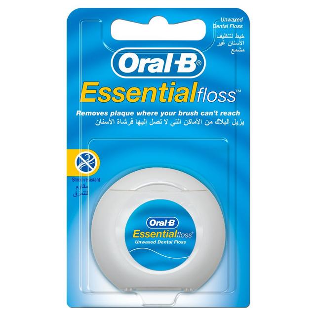 Oral-B - Essential Floss Unwaxed 50m