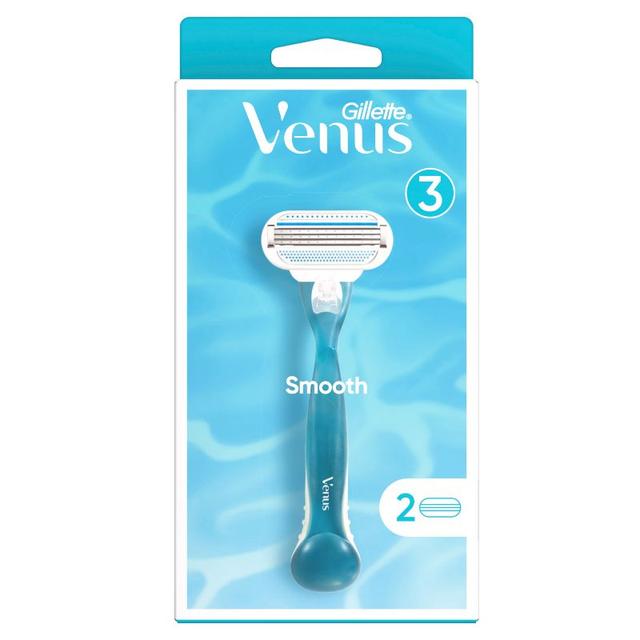 Gillette Venus Razor Handle + Razor Blade x2