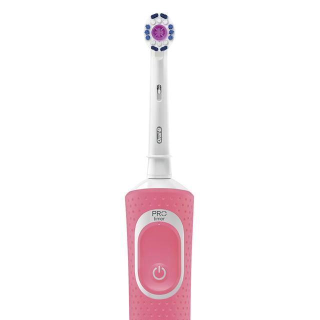 Oral B - Vitality 100 Pink Electric Rechargeable Toothbrush