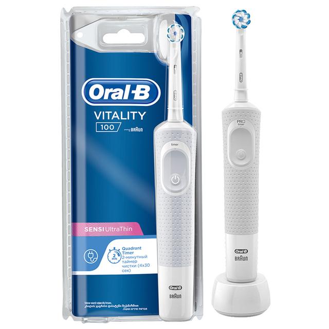 Oral B - D100.413.1 Clamshell Rechargeable Toothbrush