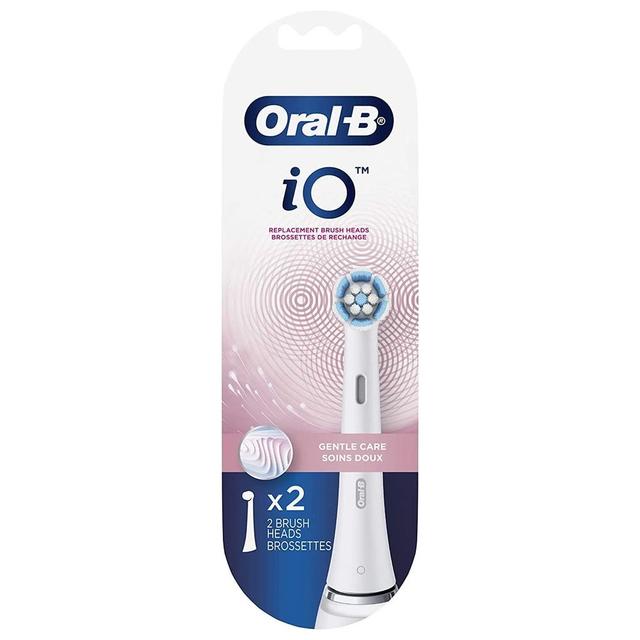 Oral B - Gentle Care iO Replacement Brush Heads - White