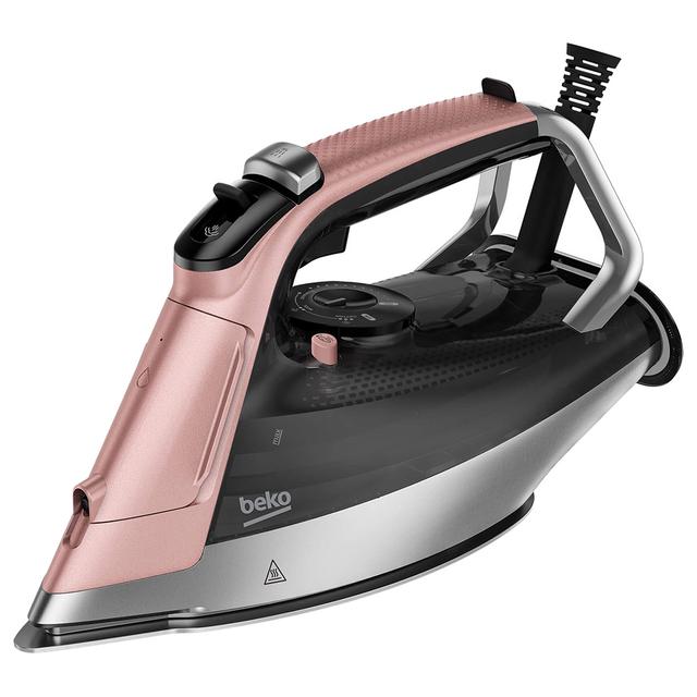 Beko - SIM8130P Soft Glide Soleplate Iron 3000W - Pink