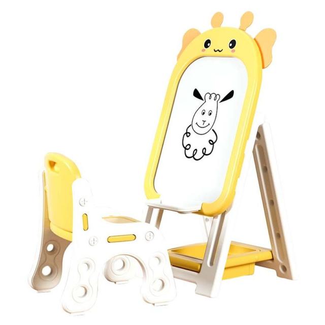 Lovely Baby - Drawing Board & Chair - Yellow