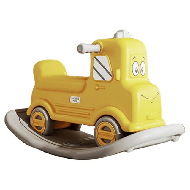 Lovely Baby - 2-In-1 Rocking Truck & Ride On - Yellow