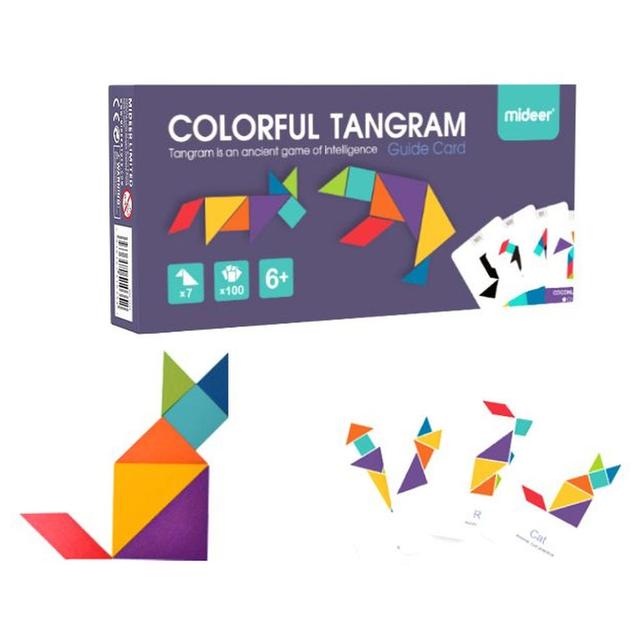 Mideer - Colorful Tangram Game