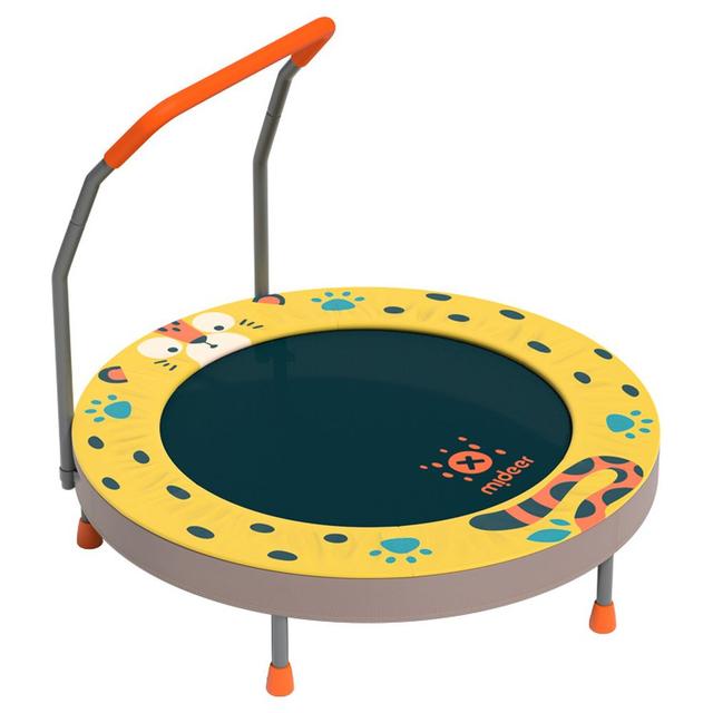 Mideer - Kids Foldable Trampoline 3ft - Yellow/Black