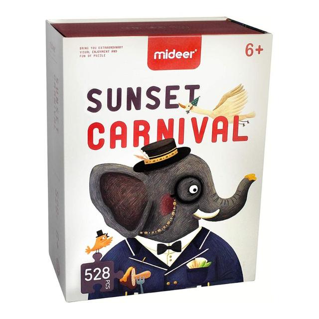 Mideer - Sunset Carnival Puzzle 528 Pcs