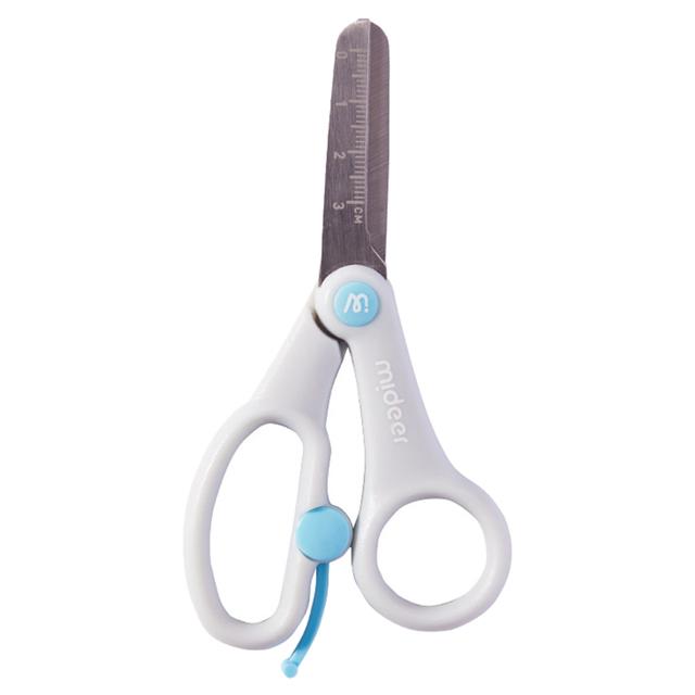 Mideer - Kids Safety Scissors - Aqua Blue