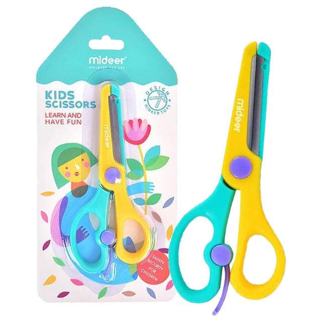 Mideer - Kids Safety Scissors - Yellow