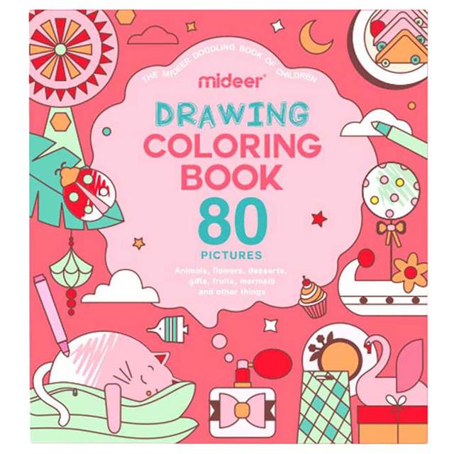 Mideer - Colouring Book - Pink