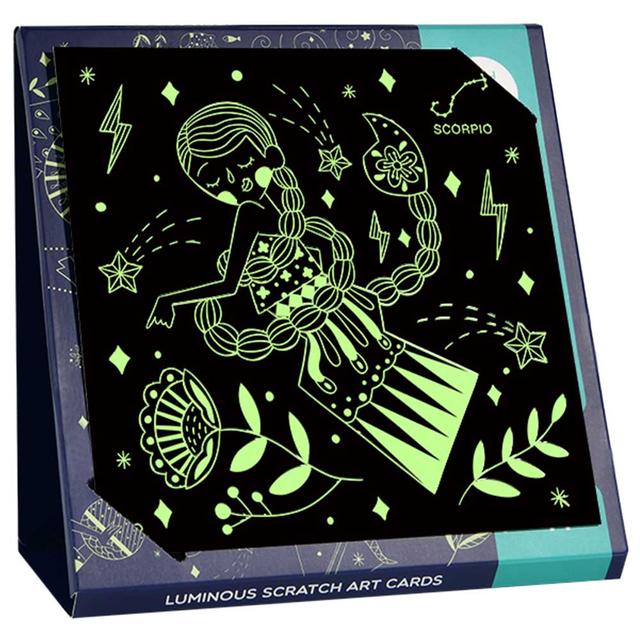 Mideer - Luminous Scratch Art Kit