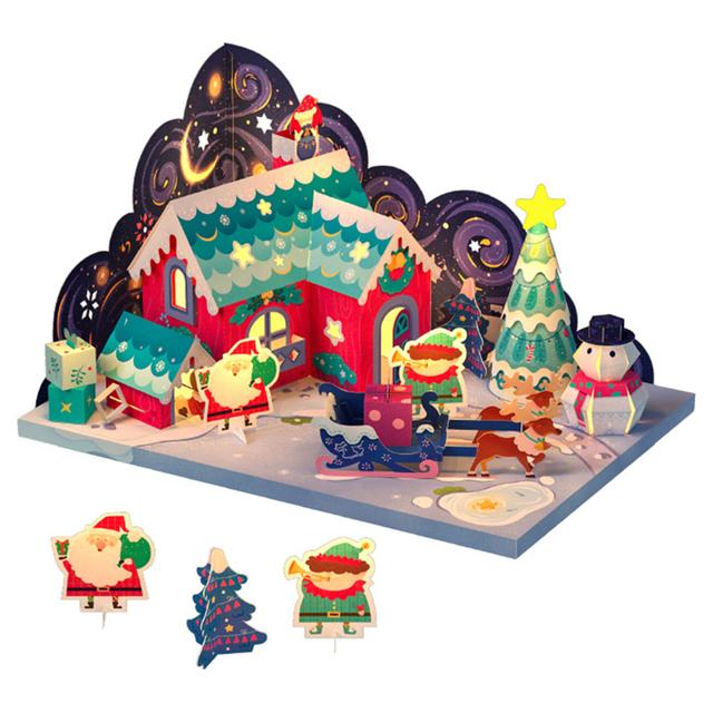 Mideer - Christmas Cottage Origami Kit