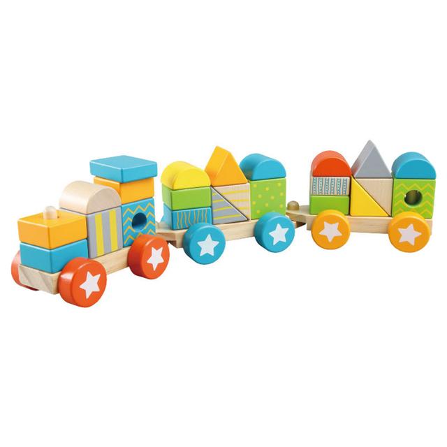 Phoohi - Wooden Stacking Train