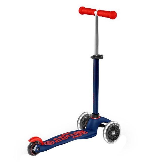 Mini Micro - Deluxe Scooter LED - Navy Blue