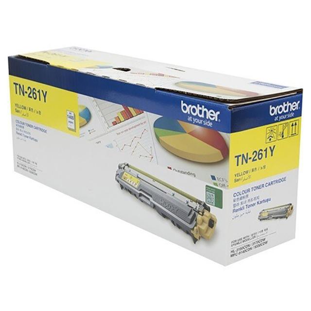 Brother - TN-261 Toner Cartridge Original - Yellow