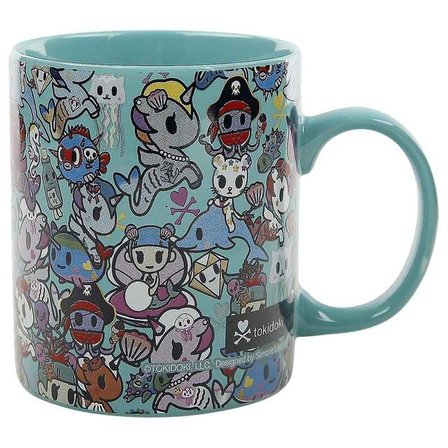 Puckator - TokiDoki Mermicorno Ceramic Mug - Blue