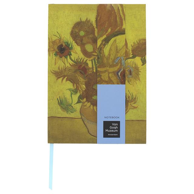 Blueprint Collections - Van Gogh Sunflowers Hard Cover A5 Notebook