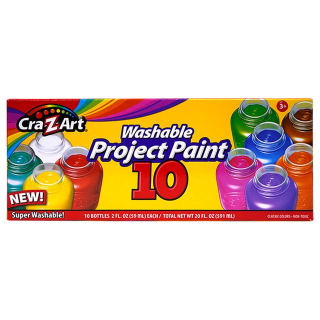 Crazart - Washable Project Paint 10pcs