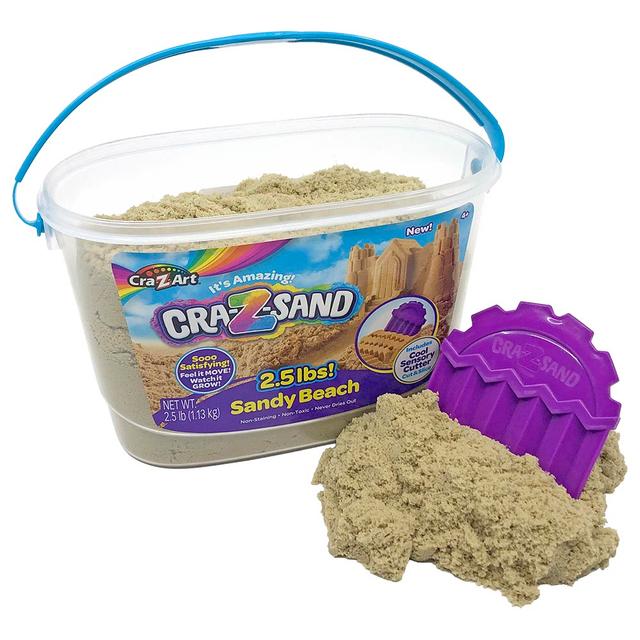 Cra-Z-Art - Cra-Z-Sand Sandy Beach Modeling Sand w/ Accessories