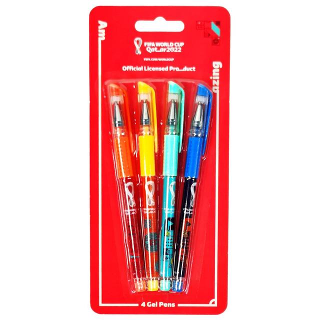 Fifa - 2022 Kasheeda Gel Pens Pack of 4