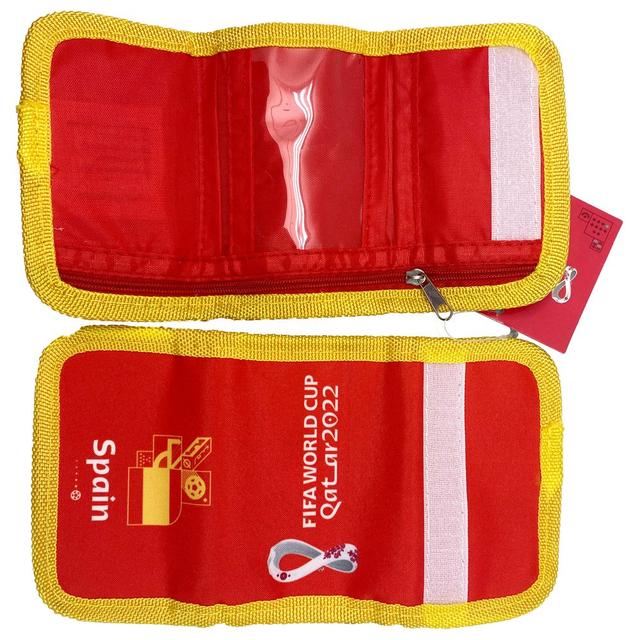 Fifa - 2022 Country Sports Wallet w/ Zipper Pocket - Spain