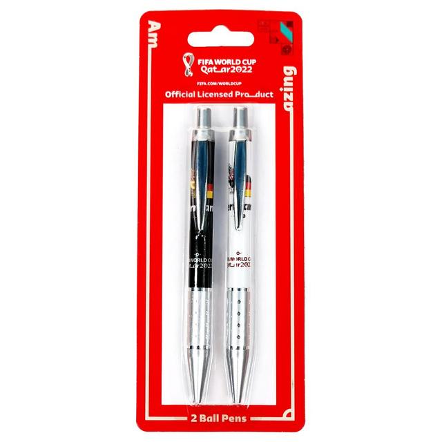 Fifa - 2022 Country Retractable Ball Pen Set 2pcs - Germany