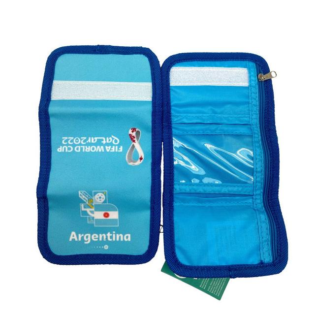 Fifa - 2022 Country Sports Wallet w/ Zipper Pocket - Argentina