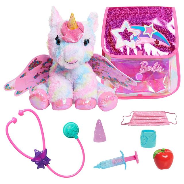 Barbie - Unicorn Doctor Set W/ Lights & Sounds 9Pcs